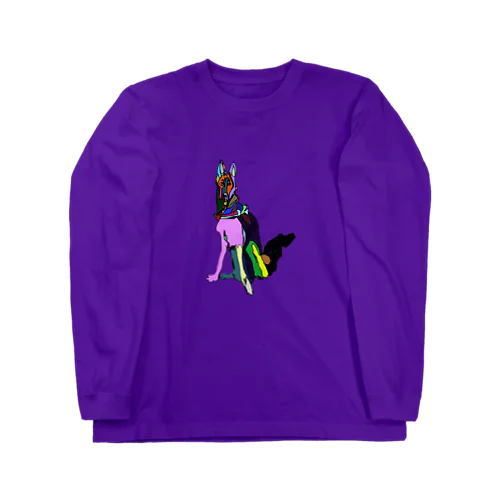 カラフルな犬 / colorfuldoggy Long Sleeve T-Shirt