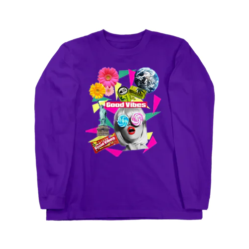 GoodVibes earth Long Sleeve T-Shirt