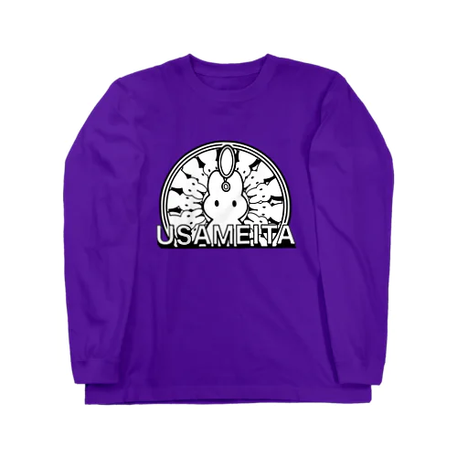 USAMEITA うさぎ　モノクロ Long Sleeve T-Shirt