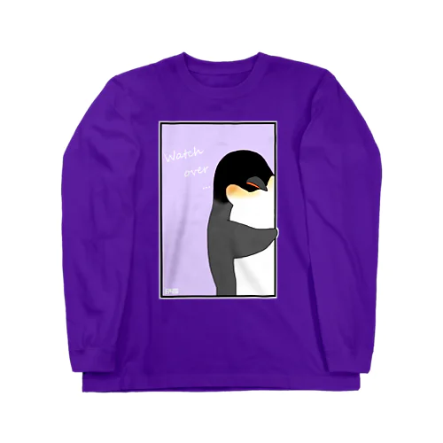 見守りペンギン Long Sleeve T-Shirt