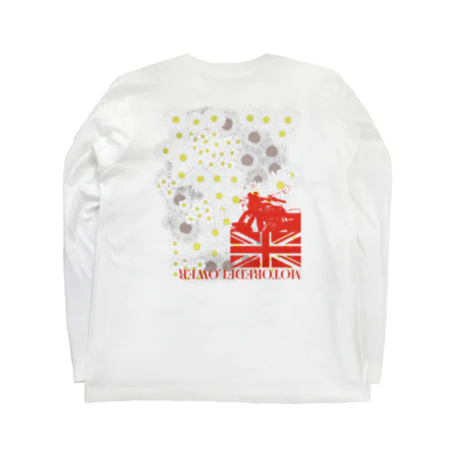 MOTOREDFLOWER ShiroiHana REDROGO ロングスリーブTシャツ