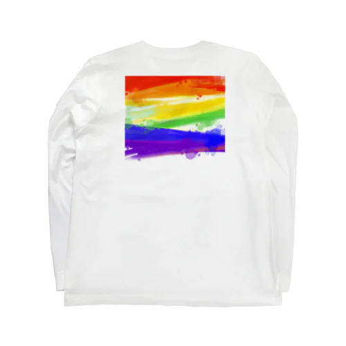 RAINBOW 虹 ロングスリーブTシャツ