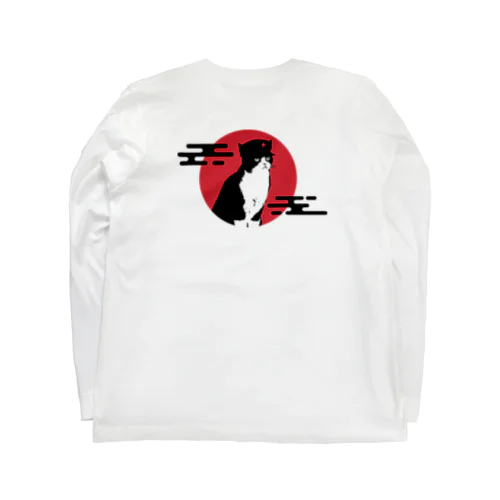 【後プリント】人民帽猫  Long Sleeve T-Shirt