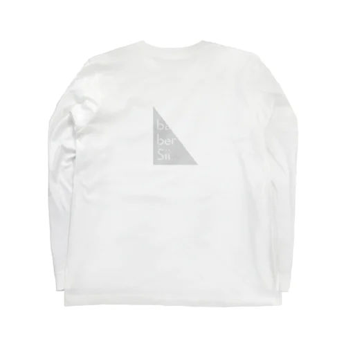 三角ロゴ　白文字 Long Sleeve T-Shirt