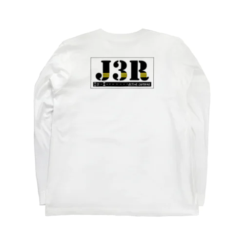 背面ロゴ！【J3Rロゴ（TFJAバージョン:３ｃｈ手書き滑走路） 】 Long Sleeve T-Shirt