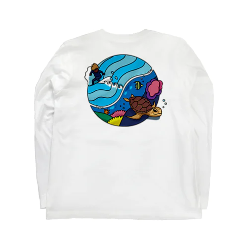 サーフandタートル！ Long Sleeve T-Shirt