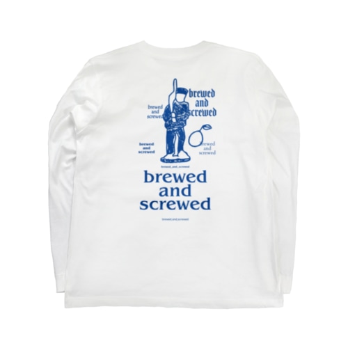 brewed and screwed graphic T Long Sleeve T-Shirt