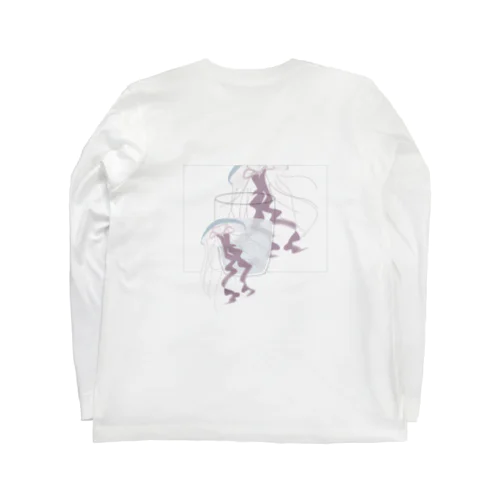 くらげとコップ Long Sleeve T-Shirt