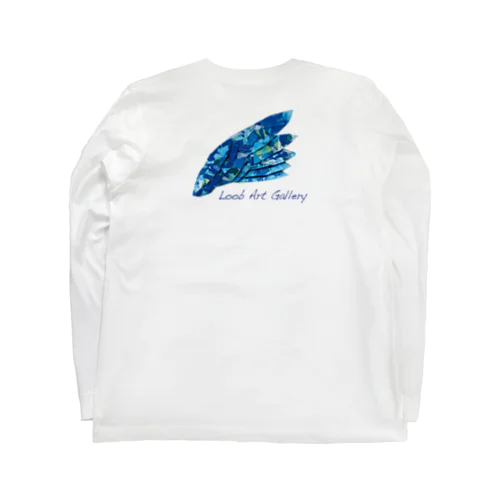 青い鳥 ロングスリーブTシャツ