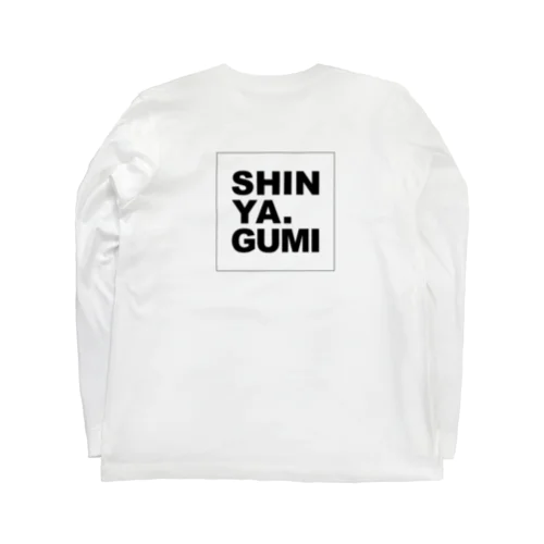 SHINYAGUMI黒 ロングスリーブTシャツ