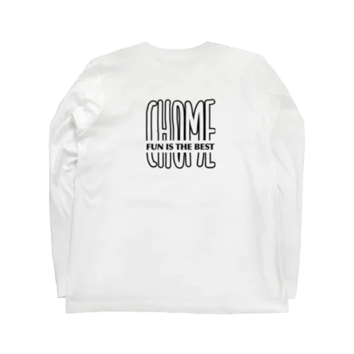 CHOMEロゴ・cold color Long Sleeve T-Shirt