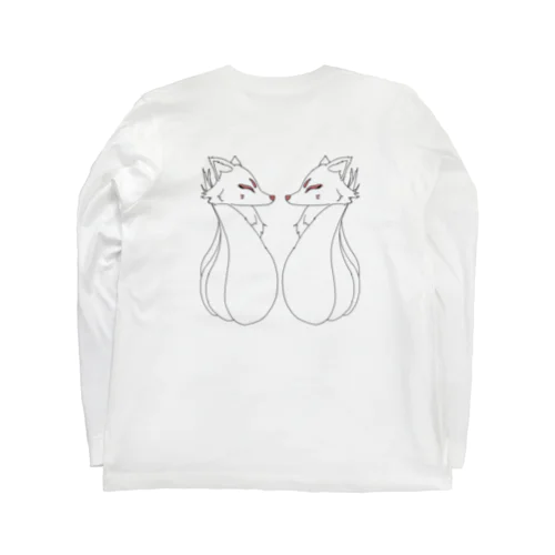 天狐(背景無し) Long Sleeve T-Shirt