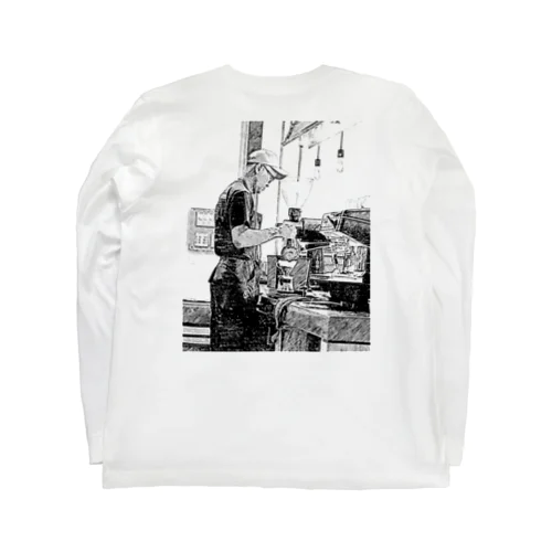 ハンドドリップ Long Sleeve T-Shirt