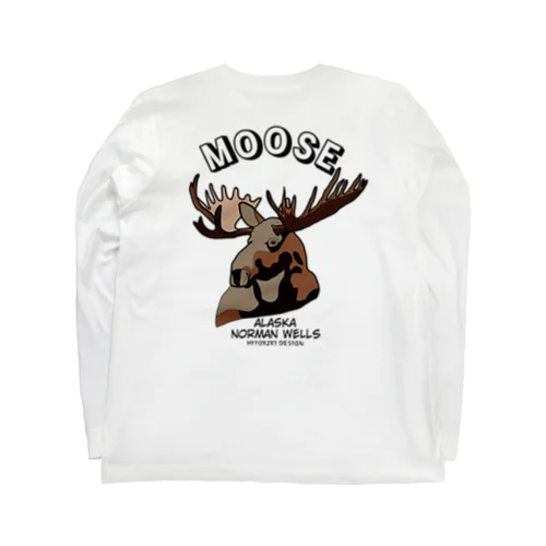 moose alaska ロングスリーブTシャツ