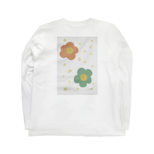 お花🌷 ロングスリーブTシャツ