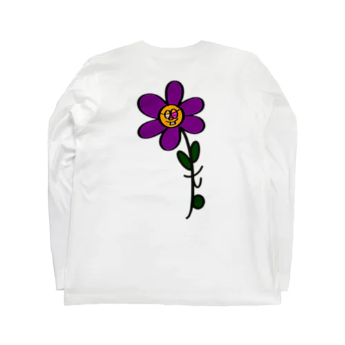 Flower long T-shirt Long Sleeve T-Shirt