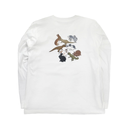 ミニレッキスとTレックス Long Sleeve T-Shirt