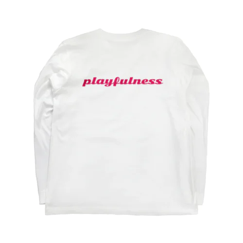 遊びゴコロ❣️ playfulness ロングスリーブTシャツ