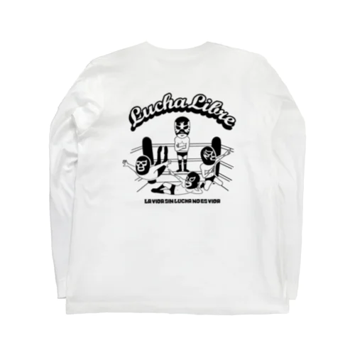 (バックプリント)La Luchador7 ロングスリーブTシャツ