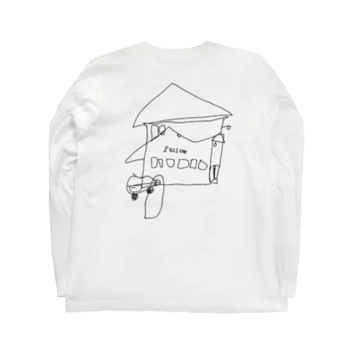 fellow's goods No.2（Black Line） Long Sleeve T-Shirt