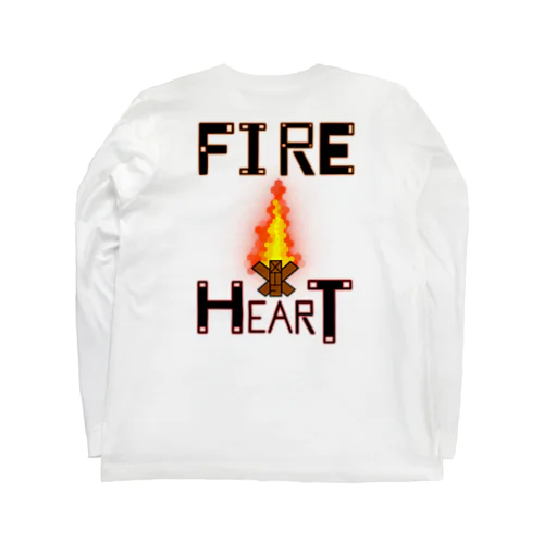 FIRE HEART Long Sleeve T-Shirt