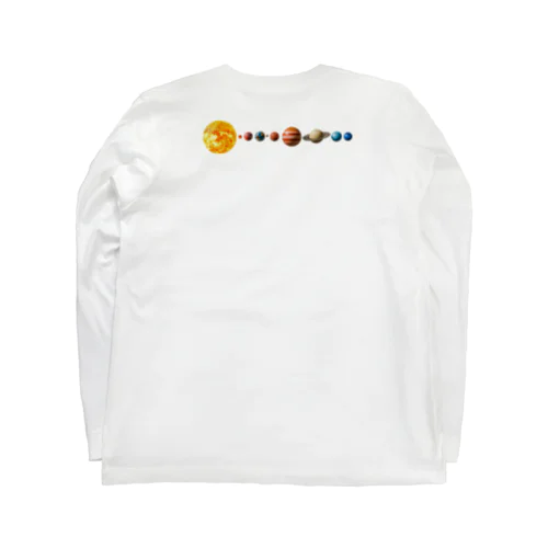 壮大な宇宙！太陽系惑星シリーズ Long Sleeve T-Shirt