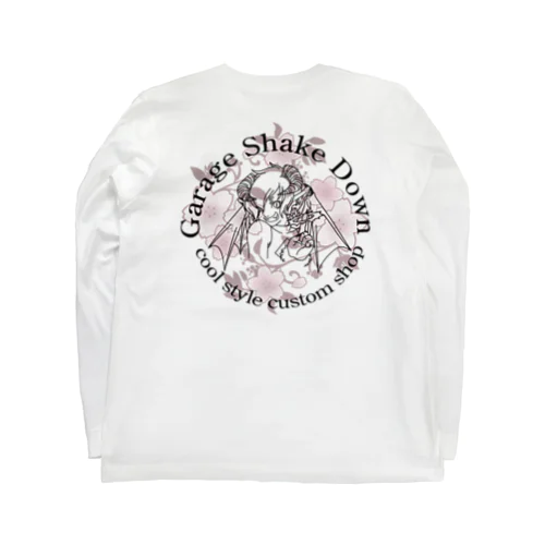 花柄鬼っこ Long Sleeve T-Shirt