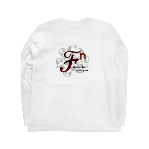 ℱⁿ（世界樹と黒フォント） 西園寺ナミ公式グッズ Long Sleeve T-Shirt