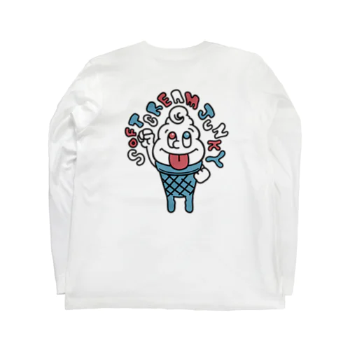 (バックプリント)SOFTCREAM JUNKY ロングスリーブTシャツ