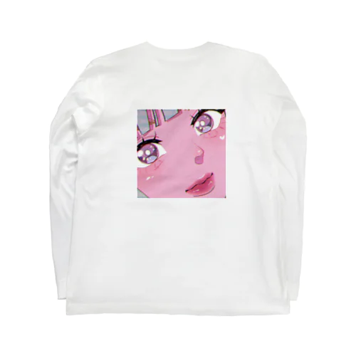 目キラキラ唇とぅるとぅる Long Sleeve T-Shirt