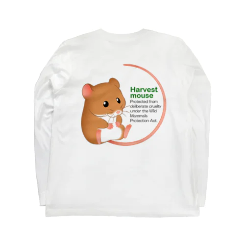 Harvest mouse(カヤネズミ) ロングスリーブTシャツ