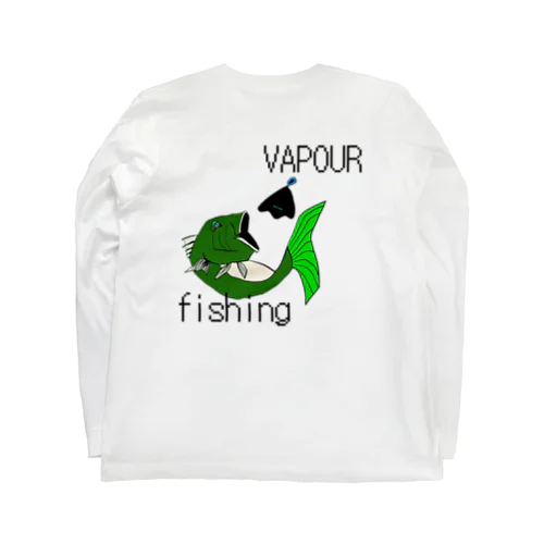 vapour fishing(ブラックバス) ロングスリーブTシャツ