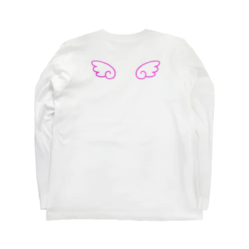 天使の羽（濃いピンク） Long Sleeve T-Shirt