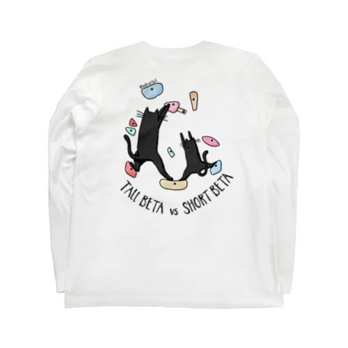 クライミング猫のちょうたん（ボルダリング大好きさんへ） Long Sleeve T-Shirt