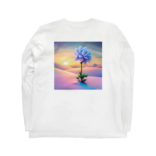 雪原の雪花 Long Sleeve T-Shirt