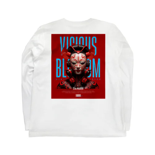 Vicious Blossom -芸者- ver.red ロングスリーブTシャツ