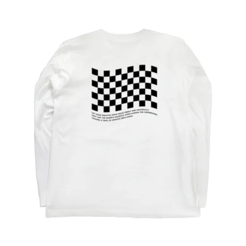 CHECKMATE YOUR IMAGINATION ロングスリーブTシャツ