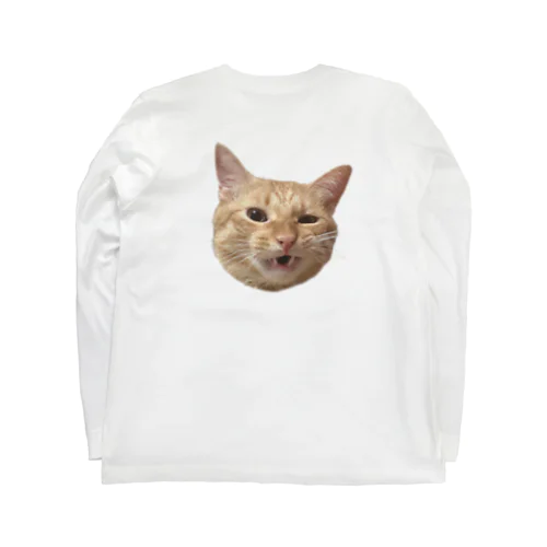 やんのか猫 ロングスリーブTシャツ