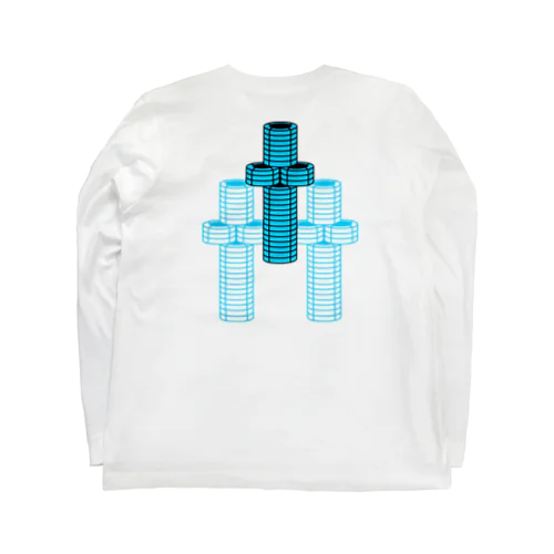 sting sting.Cross logo(BL) Long Sleeve T-Shirt