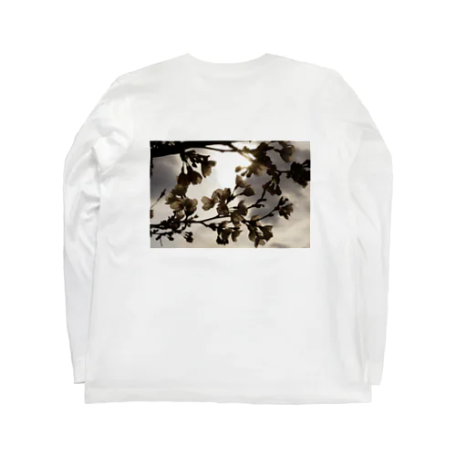 夕映えの桜 Long Sleeve T-Shirt