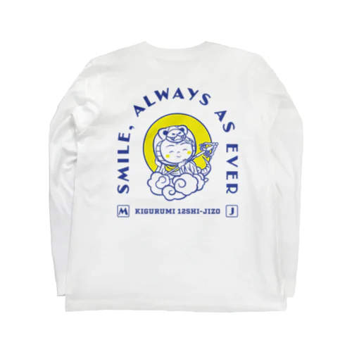 着ぐるみ 巳地蔵（雲）ｰSMILE バックプリントTｰ Long Sleeve T-Shirt