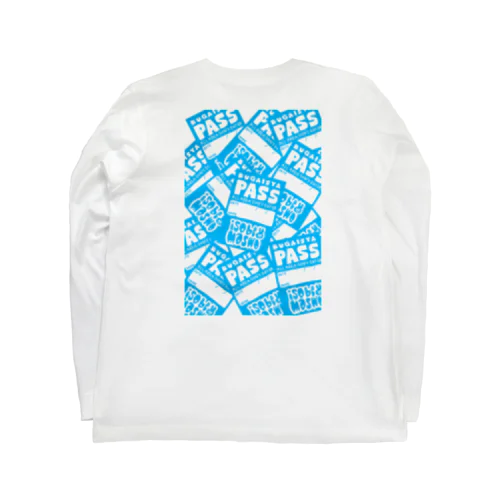 背中が不審者PASS Long Sleeve T-Shirt