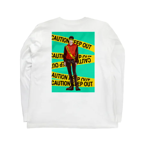 caution！ ロングスリーブTシャツ