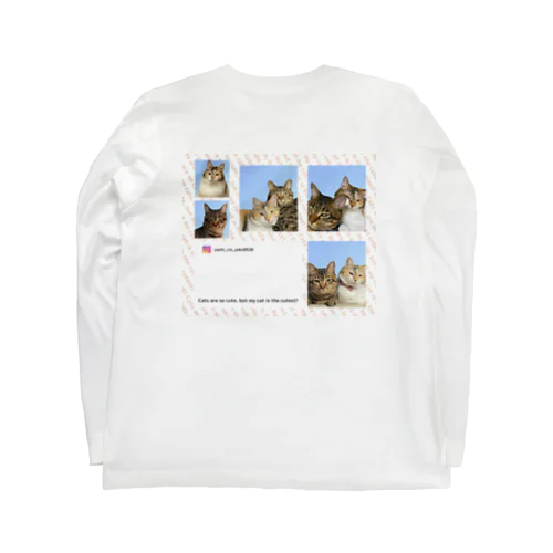 猫はかわいい！ Long Sleeve T-Shirt