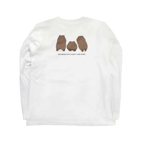 うぉしりーず【back】 Long Sleeve T-Shirt