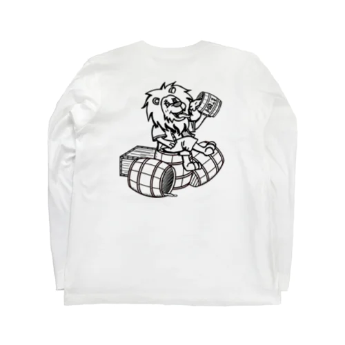 MA-1 Lion バックプリント Long Sleeve T-Shirt