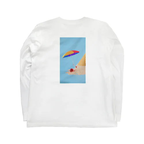 Ice cream with parasol Long Sleeve T-Shirt