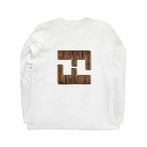 F.Fam(木目FFロゴ) Long Sleeve T-Shirt