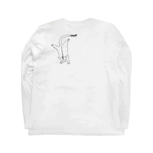 背中にフクロモモンガ Long Sleeve T-Shirt