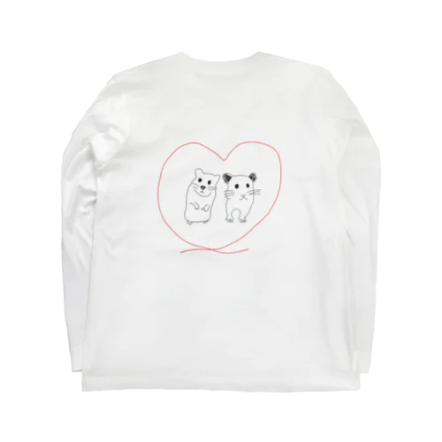 仲良しハムハム Long Sleeve T-Shirt